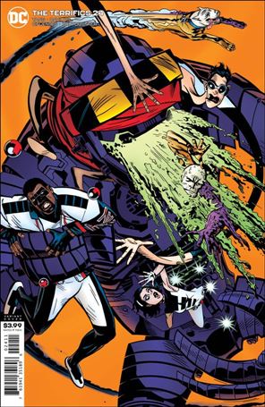 Terrifics issue 24-B Michael Golden Cover