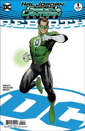 Hal Jordan and the Green Lantern Corps: Rebirth issue 1-B Cary Nord Cover