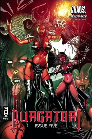 Purgatori (2021) issue 5-C Russell Fox Cover