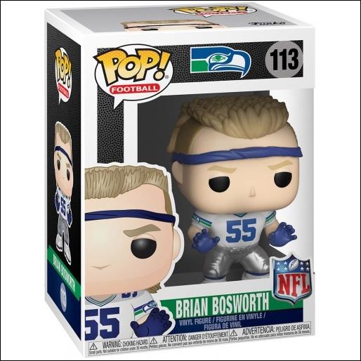 Pop! Football (NFL) figure 113 Brian Bosworth