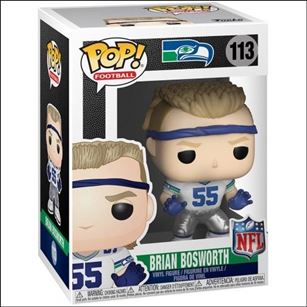 Pop! Football (NFL) figure 113 Brian Bosworth