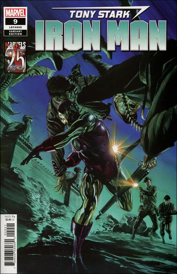 Tony Stark: Iron Man issue 9-C Alex Ross Marvels 25th Tribute Cover