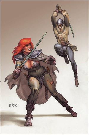 Red Sonja (2021) issue 9-Q Joseph Michael Linsner Virgin Cover