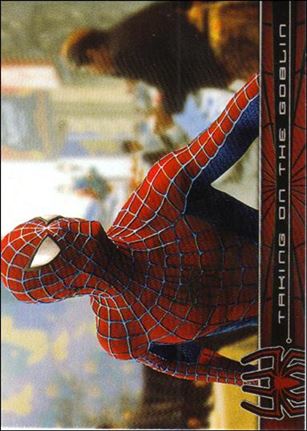 Spider-Man: The Movie (Base Set) card 53 Taking On The Goblin