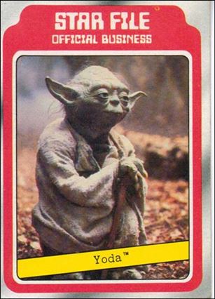 Star Wars: The Empire Strikes Back: Series 1 (Base Set) card 9 Yoda