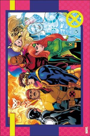 X-Men (2021) issue 34-D Russell Dauterman Trading Card Cover