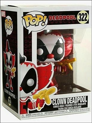 POP! Marvel figure 322 Clown Deadpool
