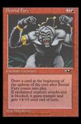 Magic the Gathering: Alliances (Base Set) card 67-B Bestial Fury