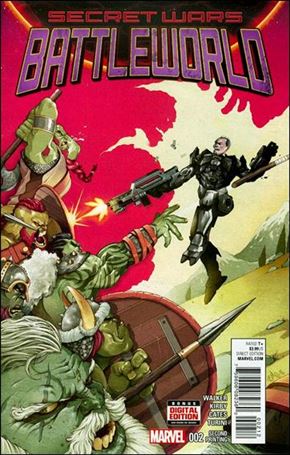 Secret Wars: Battleworld issue 2-C Chris Murray Cover (2nd Printing)