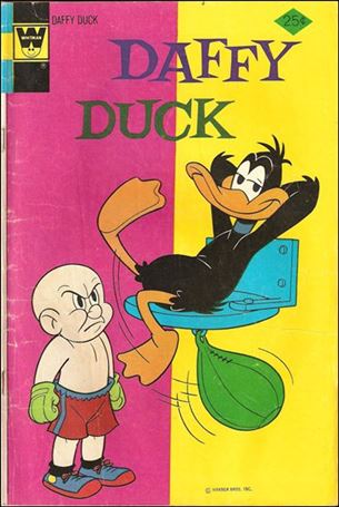 Daffy Duck issue 89-B Whitman Cover
