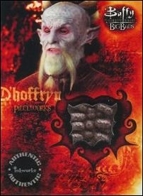 Buffy the Vampire Slayer: Big Bads (Pieceworks Subset) card PW3 D'Hoffryn's Robe (Season 7)