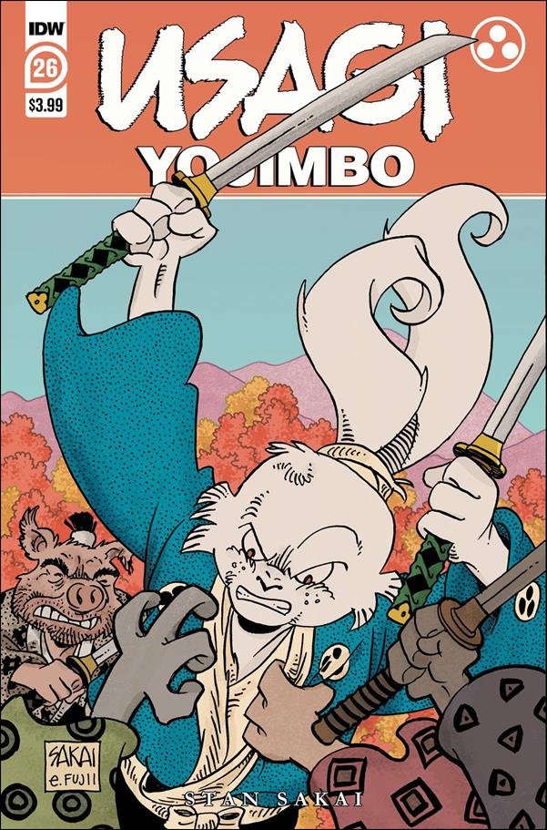 Usagi Yojimbo (2019) issue 26 Stan Sakai Cover