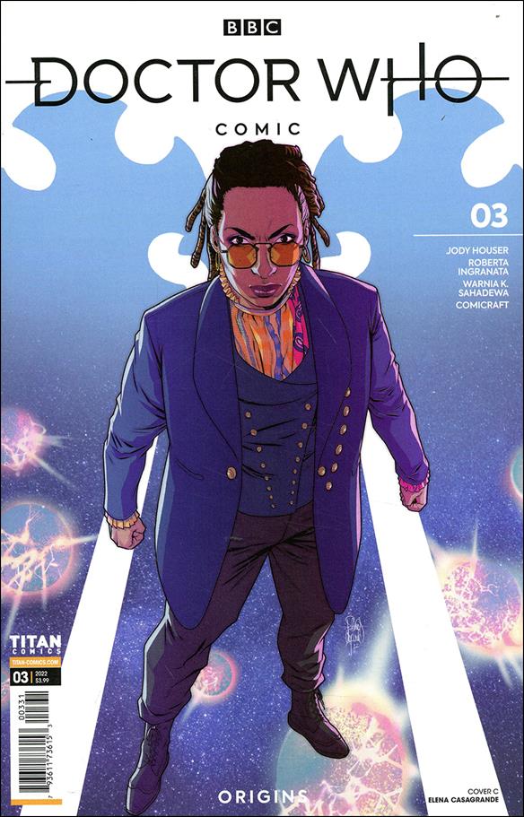 Doctor Who Origins issue 3-C Elena Casagrande Cover