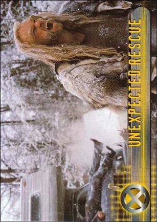 X-Men: The Movie (Base Set) card 25 Unexpected Rescue