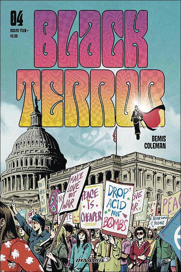Black Terror (2019) issue 4-B Jorge Fornes Cover
