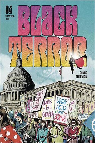 Black Terror (2019) issue 4-B Jorge Fornes Cover