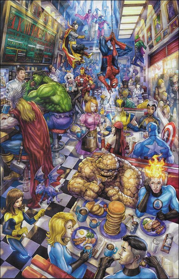 Marvels (2021) issue 1-F Alan Quah Comics Kingdom Canada Virgin Cover