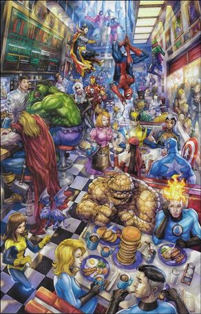 Marvels (2021) issue 1-F Alan Quah Comics Kingdom Canada Virgin Cover