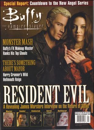 Buffy the Vampire Slayer Official Magazine issue 4 Spike & Dru Cover