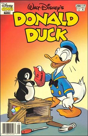 Walt Disney's Donald Duck (1952) issue 290-B Disney Logo