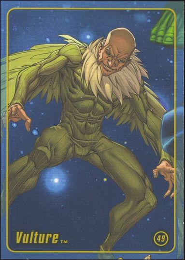 Marvel Heroes Figure Factory: Series 1 (Base Set) card 49 Vulture