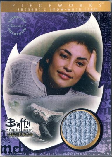 Buffy the Vampire Slayer: Memories (Pieceworks Subset) card PW11 Pajama Top Worn By Iyari Limon As Kennedy