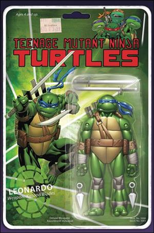 Teenage Mutant Ninja Turtles (2011) issue 52-E Robert Atkins Leonardo Blue Blindbox Comics Cover