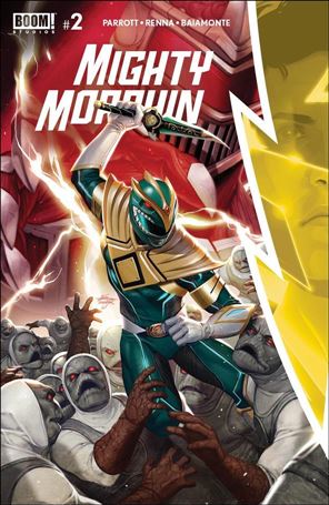 Mighty Morphin issue 2 InHyuk Lee Cover