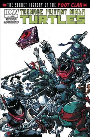 Teenage Mutant Ninja Turtles: The Secret History of the Foot Clan issue 3-B Ross Campbell 1:10 Cover