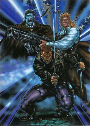 Marvel Annual Flair '94 (Base Set) card 93 Nightstalkers