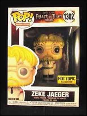 POP! Animation figure 1302 Zeke Jaeger (Hot Topic Exclusive)