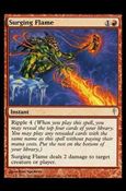 Magic the Gathering: Coldsnap (Base Set) card 99 Surging Flame