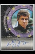 Stargate SG-1: Season 6 (Autograph Subset) card A32 Peter Stebbings as Malek