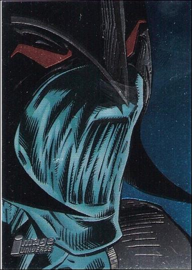 Topps Finest Image Universe Founders Series (Base Set) card 77 Shadowhawk and His Identity