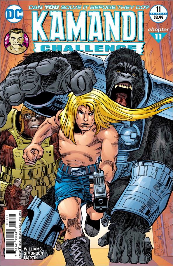Kamandi Challenge issue 11-B Walter Simonson Cover