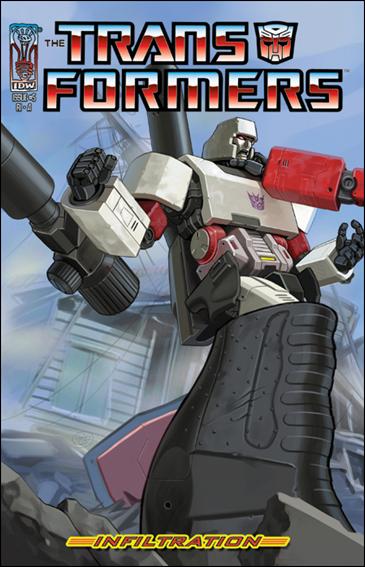 Transformers: Infiltration issue 5-E E.J. Su Wraparound Cover 1:50