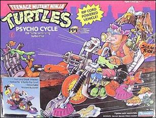 Teenage Mutant Ninja Turtles (1988) Vehicles and Playsets figure 18 Psycho Cycle