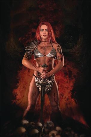 Red Sonja: Price of Blood issue 1-I 1:20 Virgin Cosplay Photo Cover