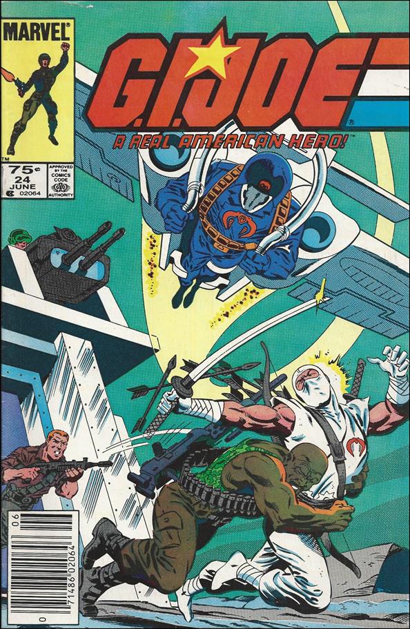 G.I. Joe: A Real American Hero issue 24-C Canadian Price Cover