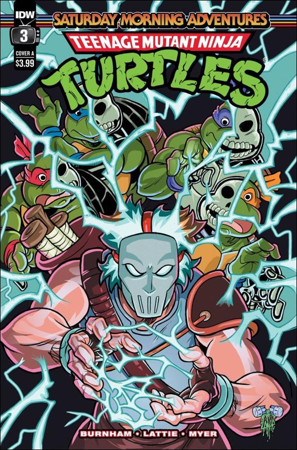 Teenage Mutant Ninja Turtles: Saturday Morning Adventures issue 3 Tim Lattie Cover