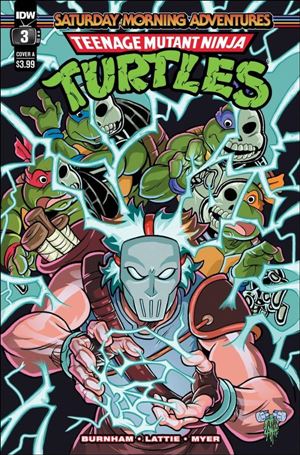 Teenage Mutant Ninja Turtles: Saturday Morning Adventures issue 3 Tim Lattie Cover