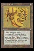 Magic the Gathering: Ice Age (Base Set) card 325 Jester's Mask