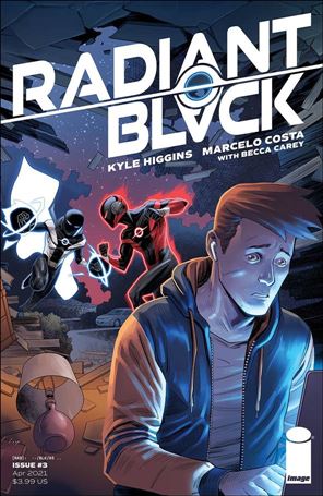 Radiant Black issue 3 Marcello Costa Cover