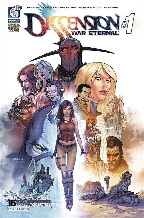 Dissension: War Eternal issue 1 Jordan Gunderson Cover