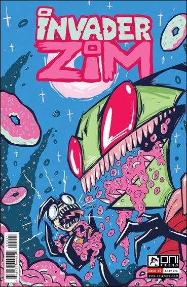 Invader Zim issue 2-B Jhonen Vasquez Cover