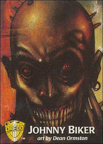 Judge Dredd: The Movie (Base Set) card 64 Johnny Biker