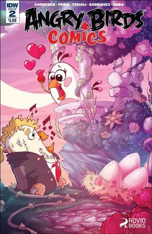 Angry Birds Comics (2016) issue 2 Ciro Cangialosi Wraparound Cover