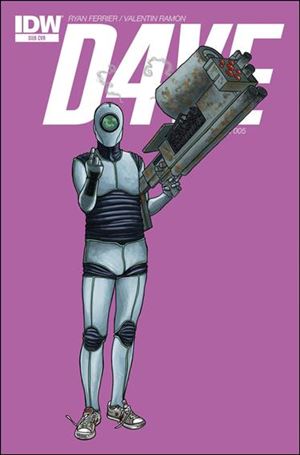D4VE issue 5-B Valentin Ramon Subscription Cover