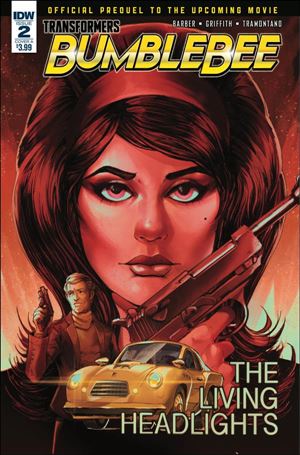 Transformers: Bumblebee Movie Prequel issue 2 Andrew Griffith Cover