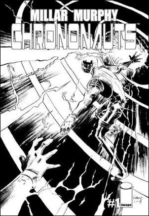 Chrononauts issue 1-H Phantom Sketch Cover